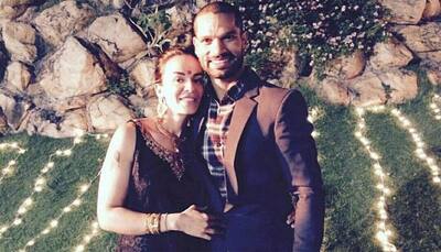 SEE PIC: Shikhar Dhawan posts emotional message for wife Aesha on her birthday