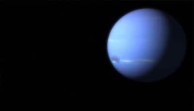 There's a massive Earth-sized storm brewing on Neptune and astronomers are shocked!