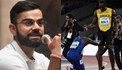 Usain Bolt deserves it because there is no one greater than him, says Virat Kohli on Justin Gatlin's bow-down gesture