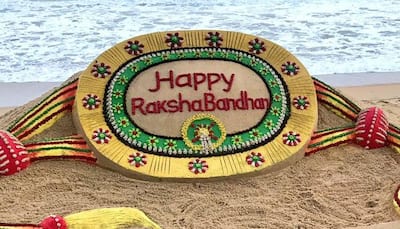 Raksha Bandhan: Sudarsan Pattnaik’s sand art will inspire sisters to protect their brothers
