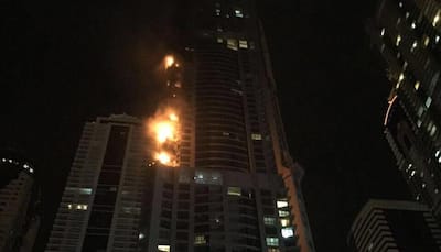 Fire breaks out in Dubai hotel Marina; third blaze within a week