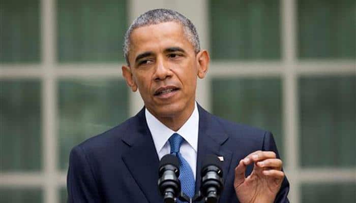 Barack Obama calls for calm as polling begins in Kenya