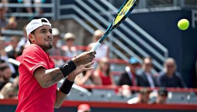 Rogers Cup: Hip holds as Nick Kyrgios rolls on in Montreal with first-round victory