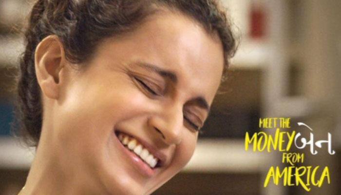 Kangana Ranaut looks glamourous in &#039;Simran&#039; new poster!