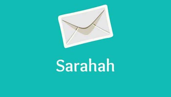 What is Sarahah app and how does it work?
