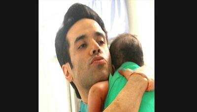 Laksshya doesn't have too much separation anxiety: Tusshar Kapoor
