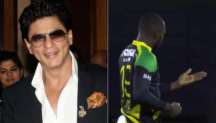 WATCH: Shah Rukh Khan-owned TKR&#039;s Kesrick Williams performs strange celebration in CPL​