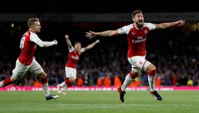 Oliver Giroud header seals Arsenal win in season-opening thriller against Leicester City