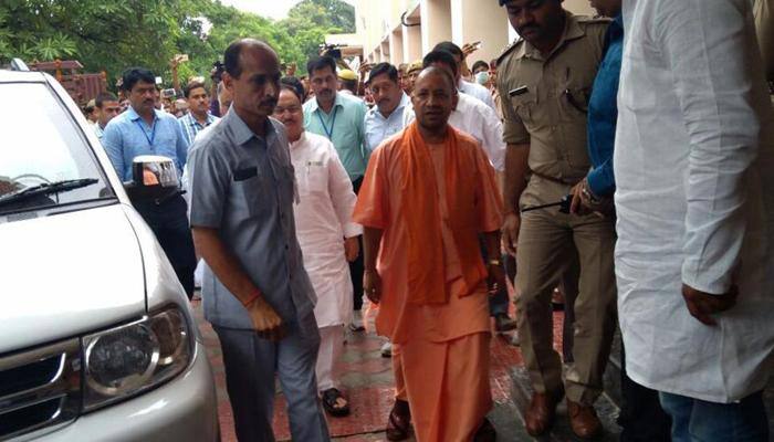 Gorakhpur tragedy: CM Yogi, Health Minister Nadda visit BRD hospital; death toll rises