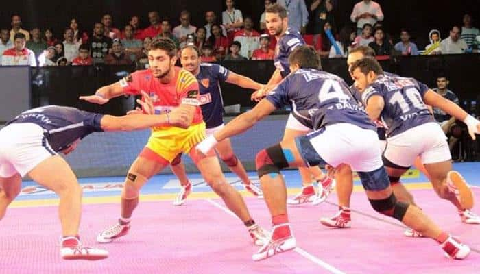 PKL 2017: UP Yoddhas hold defending champions Patna Pirates