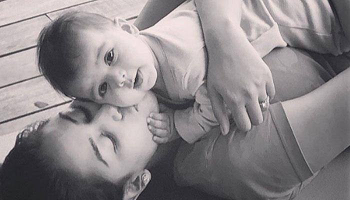 Shahid Kapoor and 'lil missy' Misha playing together is your perfect morning dose! PIC