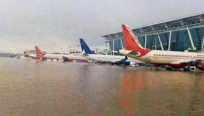 Gorakhpur Airport closed, flights cancelled as runway gets flooded