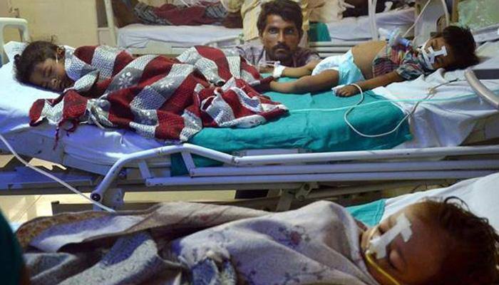 Death of  children: Officials claim 'normalcy' in Gorakhpur; Opposition protests continue