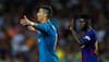 Cristiano Ronaldo hit with five-match ban for red card, pushing referee