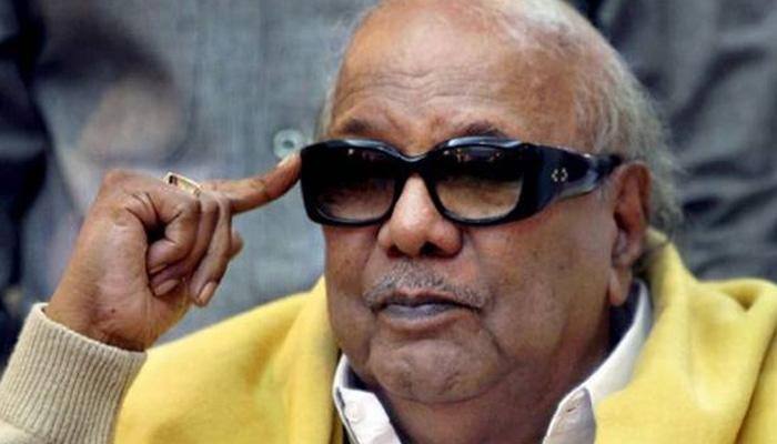 DMK chief Karunanidhi admitted to hospital