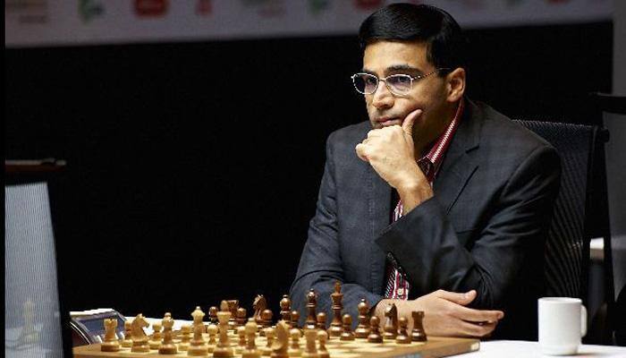 Saint Louis Rapid &amp; Blitz: Viswanathan Anand draws with Garry Kasparov in &#039;clash of the titans&#039;