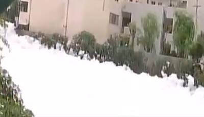 Bengaluru's Bellandur Lake continues to spill thick toxic foam – Watch video