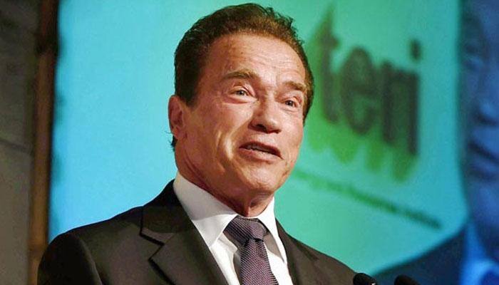 Former California Governor Arnold Schwarzenegger urges President Donald Trump to reject white supremacists