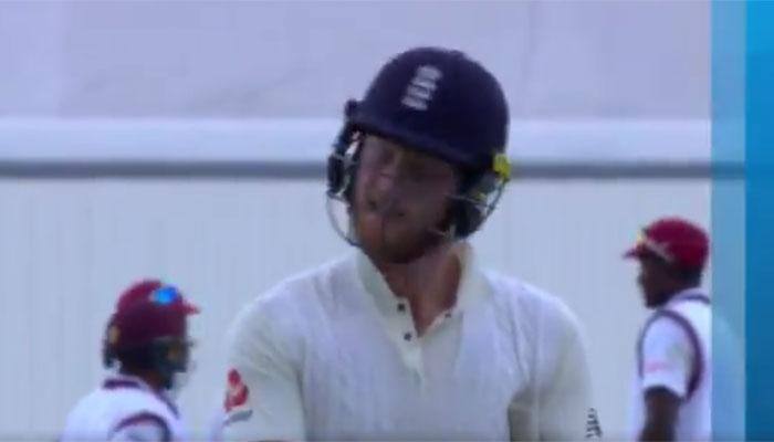WATCH: Ben Stokes pays ultimate price for playing horrible shot against West Indies
