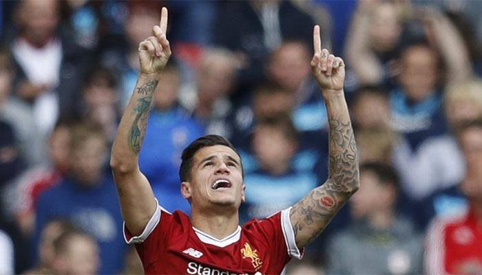 Liverpool reject Barcelona's third bid to lure away Philippe Coutinho from Anfield