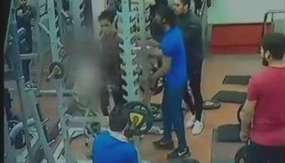 MP: Man assaults woman at gym, brutally kicks her -Watch video