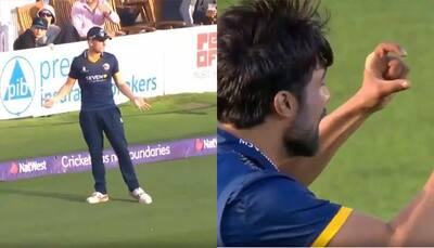 WATCH: Mohammad Amir infuriated over teammate Paul Walter, gestures him to put on sunglass