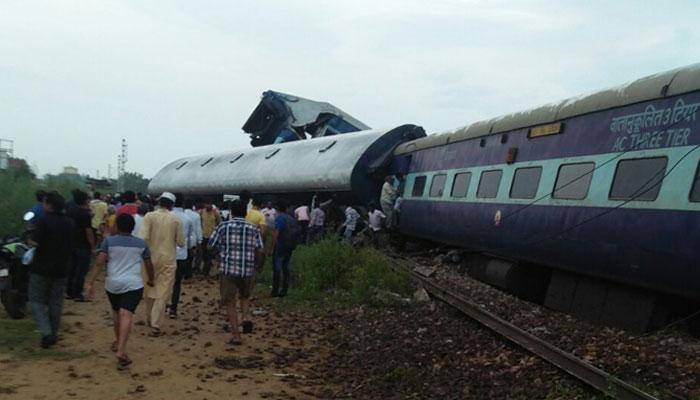 23 dead, many injured as 14 coaches of Utkal Express derail in UP's Khatauli