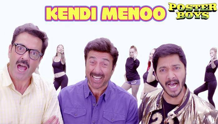 &#039;Kendi Menoo&#039; song from Sunny Deol, Shreyas Talpade &#039;Poster Boys&#039; out! - Watch