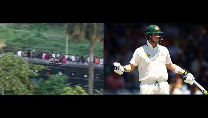 WATCH: Steve Smith shocked by dangerous train travel in Bangladesh