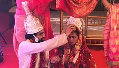  Riya Sen marries boyfriend Shivam Tewari in Pune - See pics