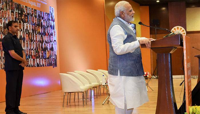 PM Modi commends Panagariya's work at Niti Aayog