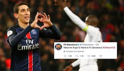 Barcelona Twitter account compromised, hackers announce Angel di Maria signing