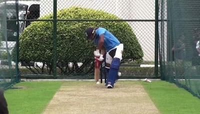 WATCH: Manish Pandey sweats it out in nets ahead of possible return in second ODI against Sri Lanka