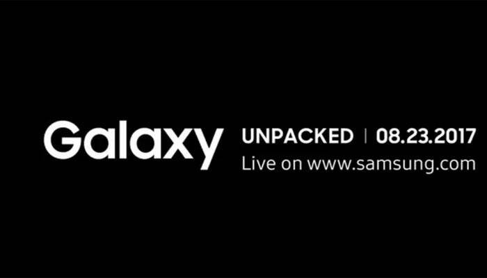Samsung Galaxy Note 8 launch: Watch Live Streaming