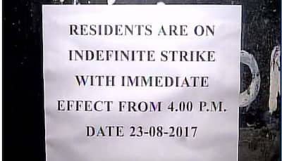 Delhi: Safdarjung Hospital doctors on indefinite strike over lack of security, patients suffer
