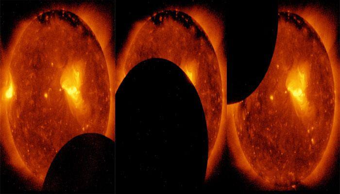 Hinode satellite mesmerises people with dazzling images, video of solar eclipse 