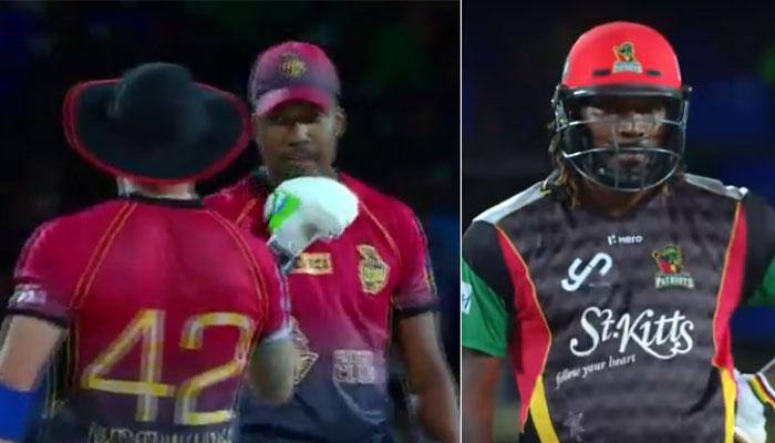 WATCH: Brendon McCullum, Darren Bravo make mockery of Chis Gayle's 47-ball 97
