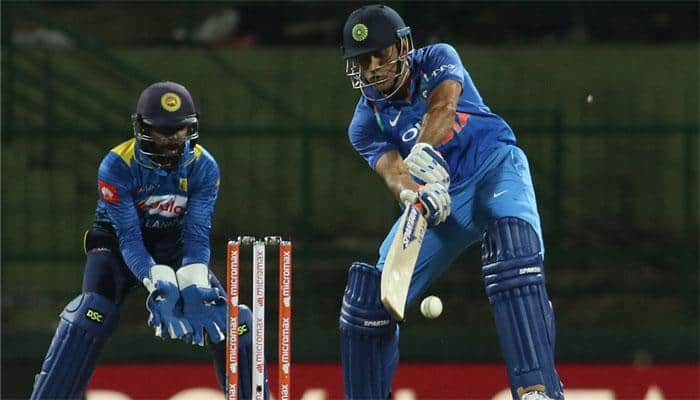 WATCH: MS Dhoni survives with lucky escape as bails don&#039;t fall off after ball hit stumps