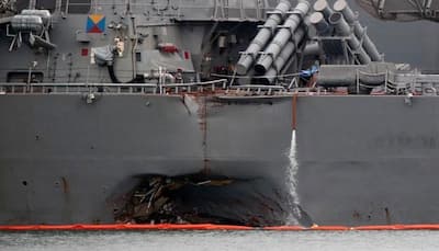 US Navy recovers second body in search for sailors missing after collision
