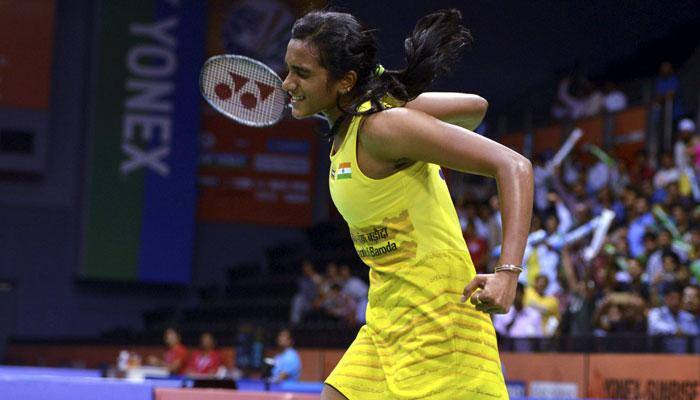2017 BWF World Championships: PV Sindhu defeats Sun Yu 21-14, 21-9 to enter semis; assured of a bronze