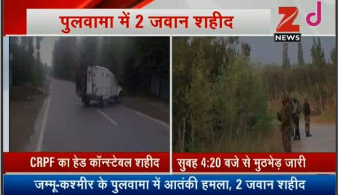 Pulwama terrorist attack: 2 jawans martyred, 5 injured; firing on