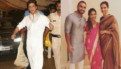 Shah Rukh Khan, Deepika Padukone, Ranveer Singh dazzle at Ambani's Ganpati bash—PICS