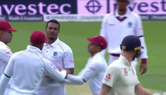 WATCH: Ben Stokes given starey send-off by Shanon Gabriel during ENG vs WI 2nd Test
