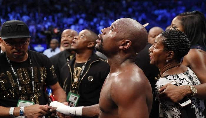 Floyd Mayweather beats Conor McGregor by technical knockout 