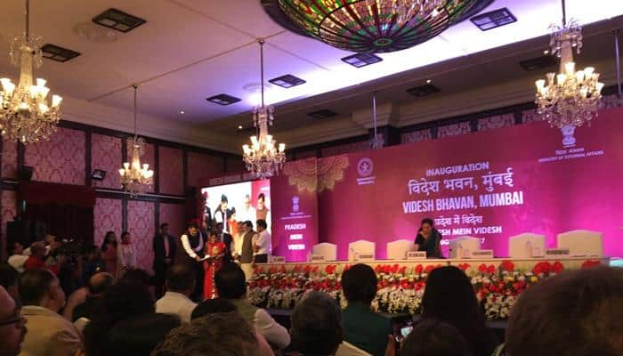 Sushma Swaraj inaugrates first Videsh Bhavan in Mumbai