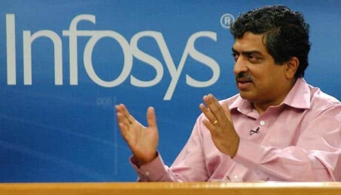 Infosys shares jump on Nilekani&#039;s return as Chairman