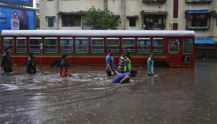 Heavy rains paralyse Mumbai; rail, road, air services disrupted