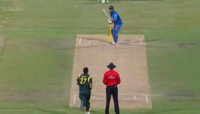 Ahead of 300th ODI, we look back at MS Dhoni&#039;s incredible 112-metre six against Australia - Watch