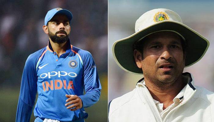 Virat Kohli thanks Sachin Tendulkar after India&#039;s 4th ODI win against Sri Lanka