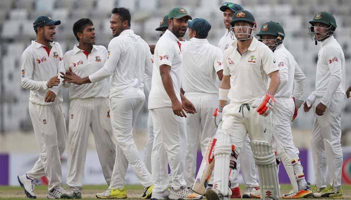 Watch: Bangladesh celebrate historic Test win over Australia in a unique way